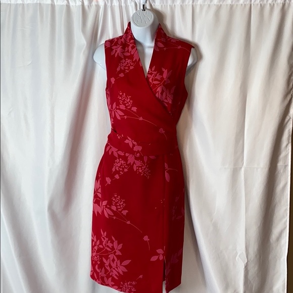 Jones New York Dresses & Skirts - JONES NEW YORK POWER RED JONES NEW YORK SZ 8 WRAP